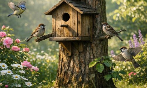 Vogelparadies im eigenen Garten: Nistkasten finden und richtig aufhängen
